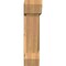 Ekena Millwork Traditional Slat Smooth Bracket w/ Offset Brace, Western Red Cedar, 7 1/2"W x 26"D x 30"H BKT0806X26X30TRA06SWR - alternate 2